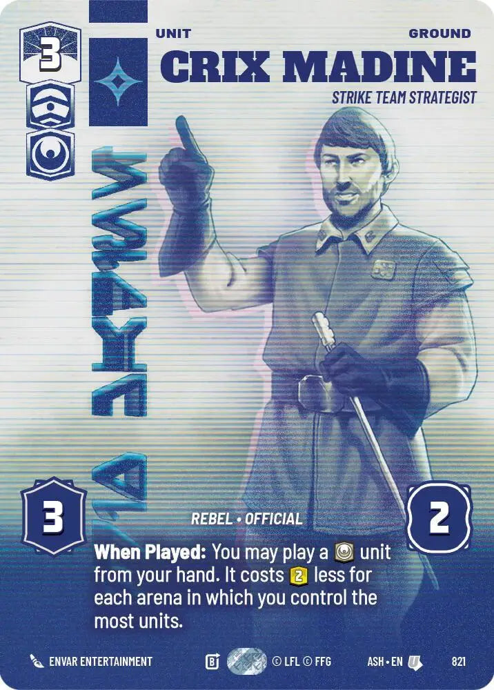 Crix Madine - Strike Team Strategist (Prestige) (821) [Ashes of the Empire]