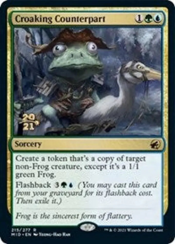 Croaking Counterpart (215) [Prerelease Cards]