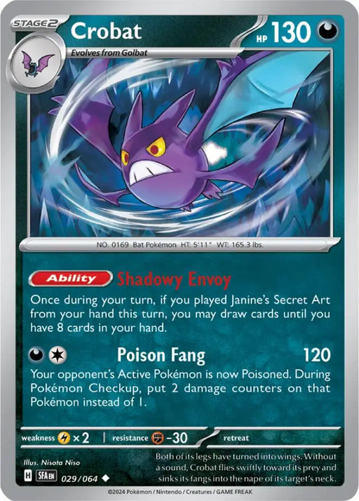 Crobat (029/064) [Scarlet & Violet: Shrouded Fable] - Pokemon Single