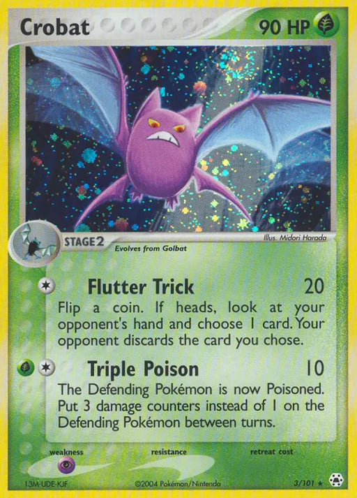 Crobat (3/101) [EX: Hidden Legends] - Pokemon Single