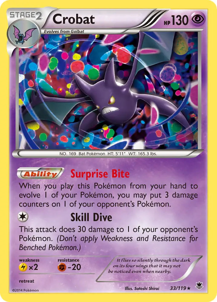 Crobat (33/119) [XY: Phantom Forces] - Pokemon Single