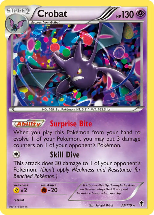 Crobat (33/119) [XY: Phantom Forces] - Pokemon Single