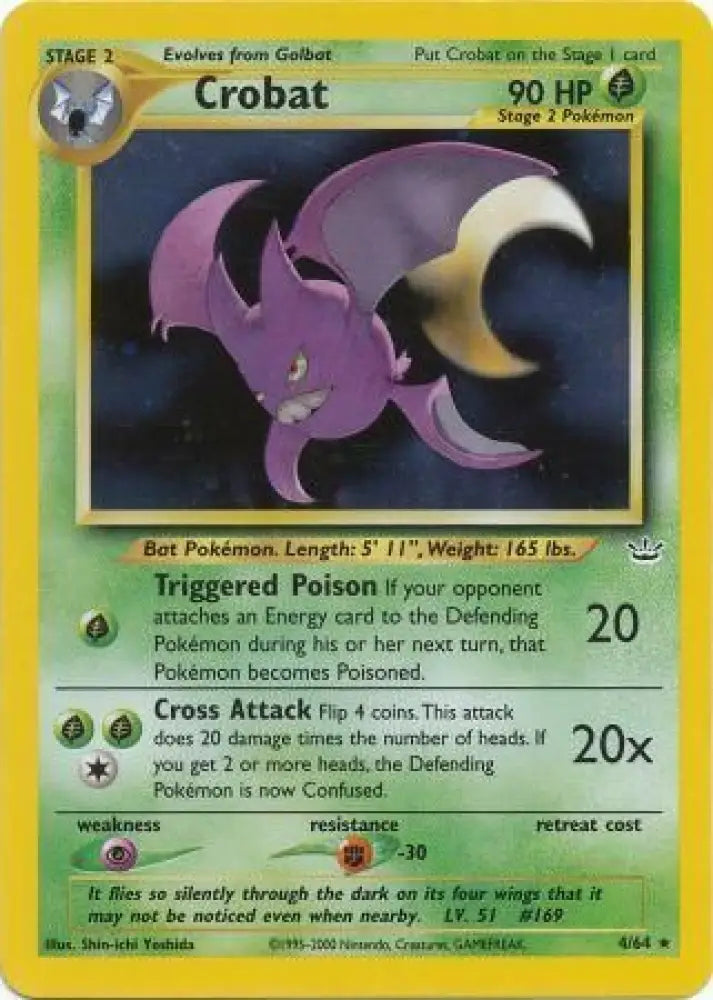 Crobat (4/64) [Neo Revelation Unlimited] - Pokemon Single