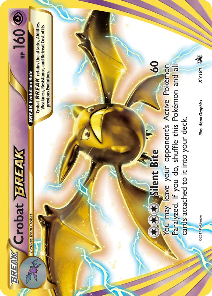 Crobat BREAK (XY181) [XY: Black Star Promos] - Pokemon Single