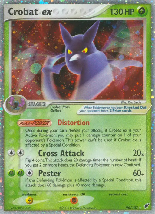 Crobat ex (96/107) [EX: Deoxys] - Pokemon Single