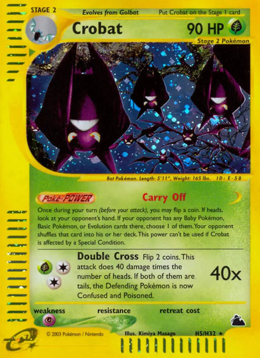 Crobat (H5/H32) [Skyridge] - Pokemon Single