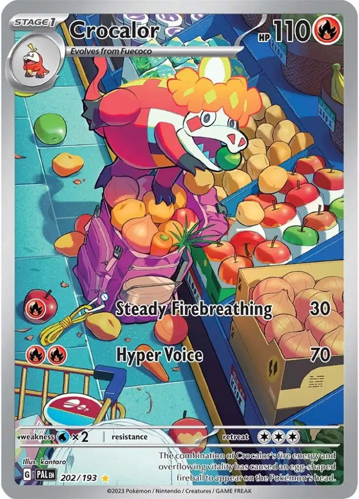 Crocalor (202/193) [Scarlet & Violet: Paldea Evolved] - Pokemon Single
