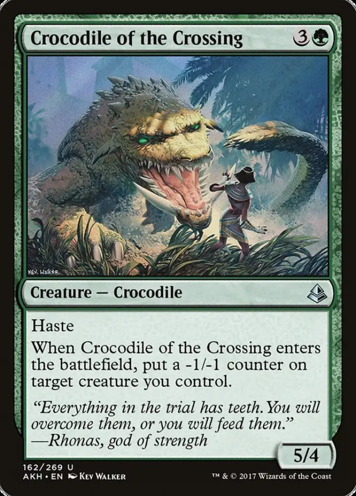 Crocodile of the Crossing [Amonkhet] - MTG Single