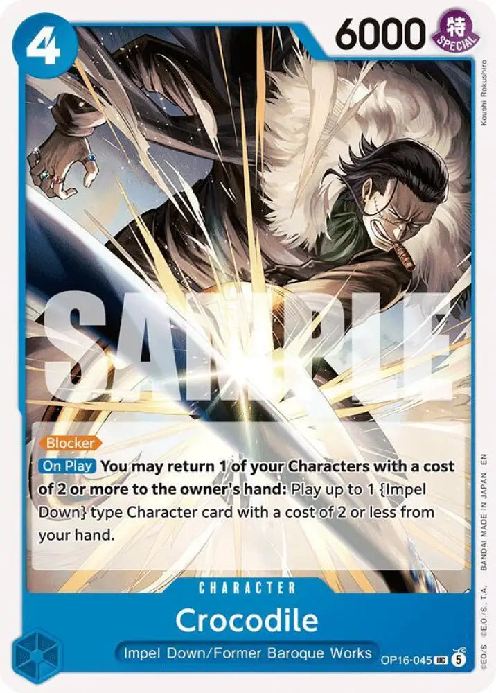 Crocodile (OP16-045) [The Time of Battle]