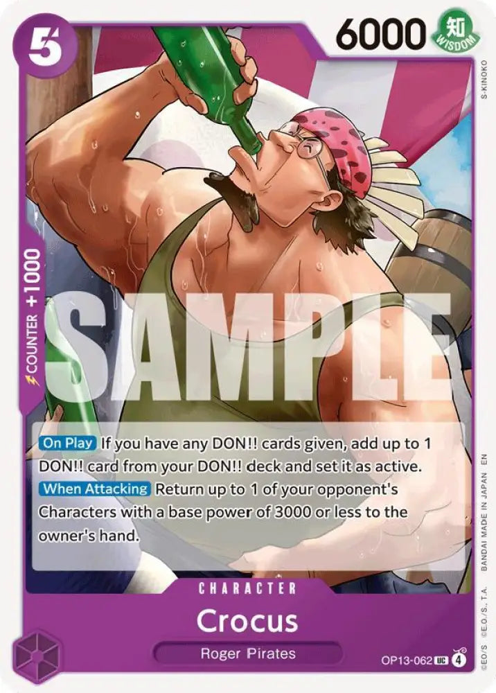 Crocus (OP13-062) [Carrying On His Will]