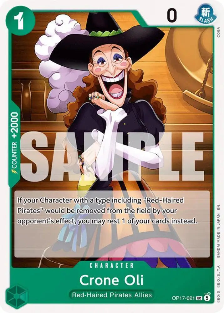 Crone Oil (OP17-021) [The World's Strongest Warriors]