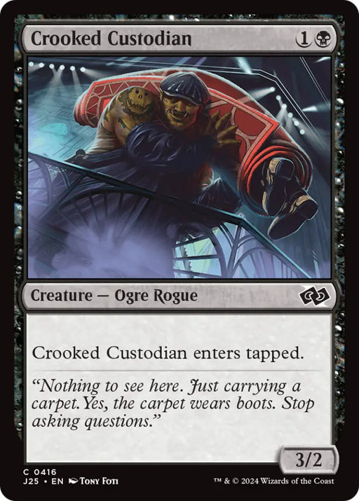 Crooked Custodian [Foundations Jumpstart] - MTG Single