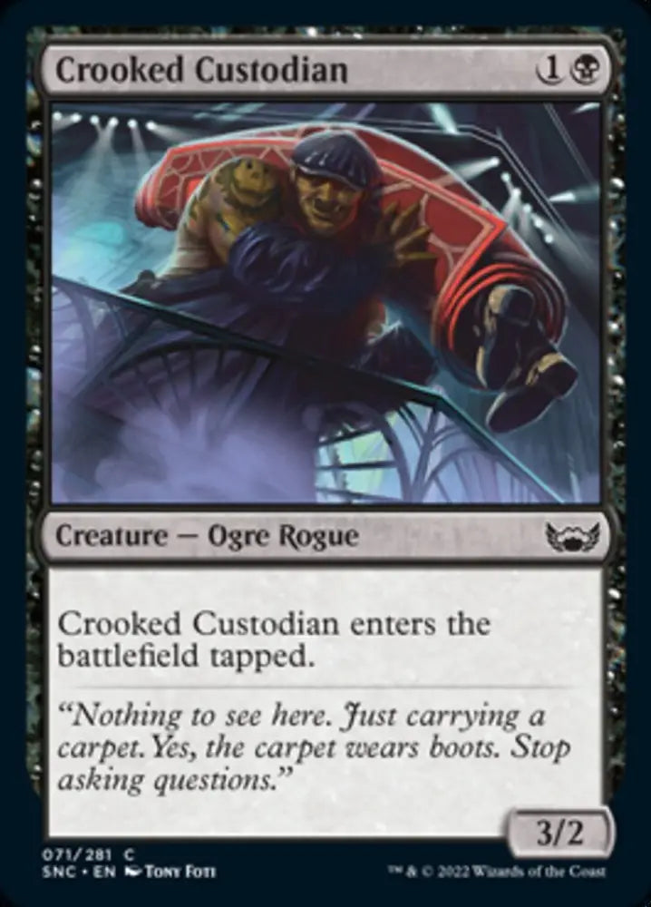 Crooked Custodian [Streets of New Capenna] - MTG Single