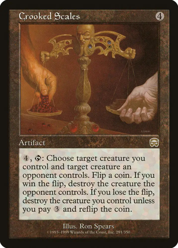 Crooked Scales [Mercadian Masques] - MTG Single