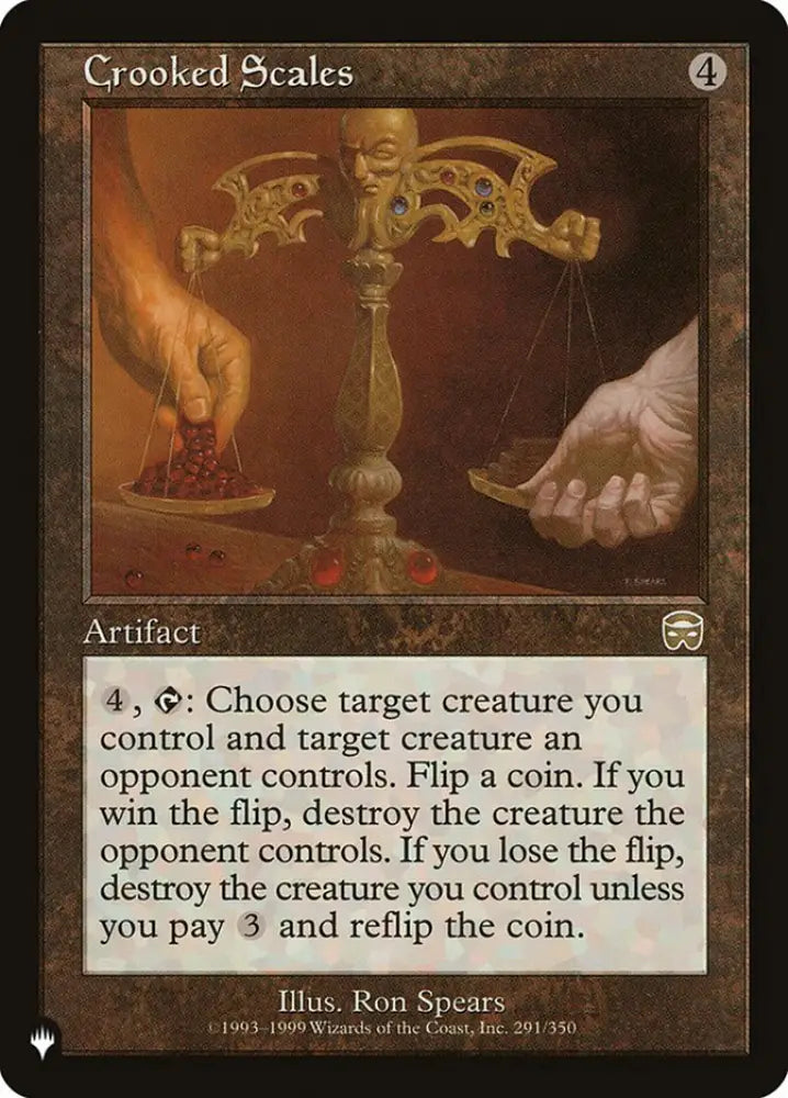 Crooked Scales [Secret Lair: Heads I Win Tails You Lose] - MTG Single