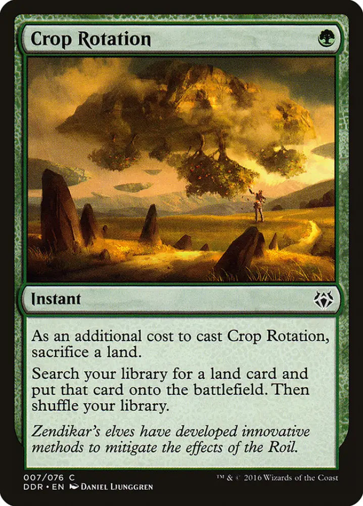 Crop Rotation [Duel Decks: Nissa vs. Ob Nixilis] - MTG Single