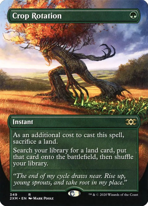 Crop Rotation (Toppers) [Double Masters] - MTG Single