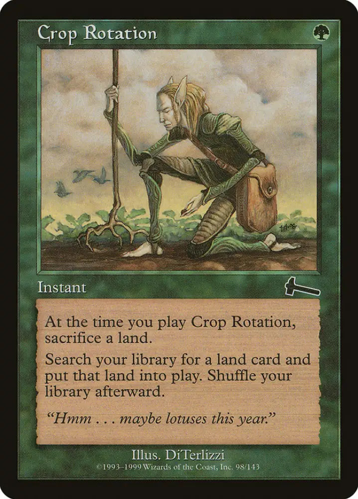 Crop Rotation [Urza’s Legacy] - MTG Single