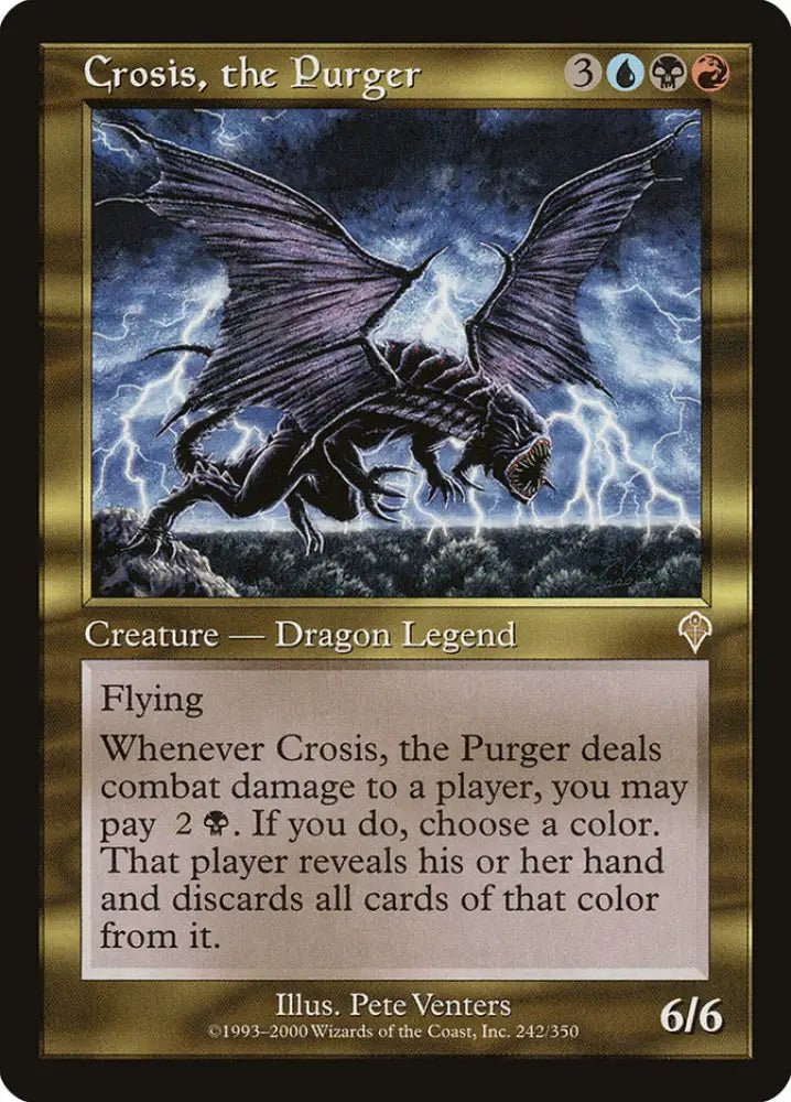 Crosis the Purger [Invasion] - MTG Single