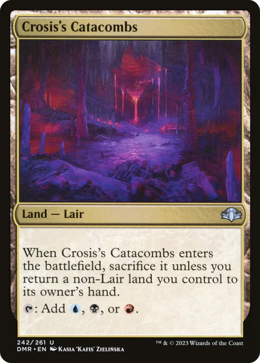 Crosis’s Catacombs [Dominaria Remastered] - MTG Single
