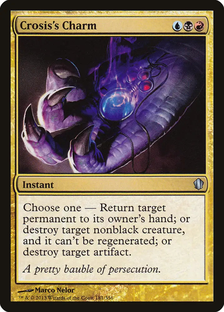 Crosis’s Charm [Commander 2013] - MTG Single