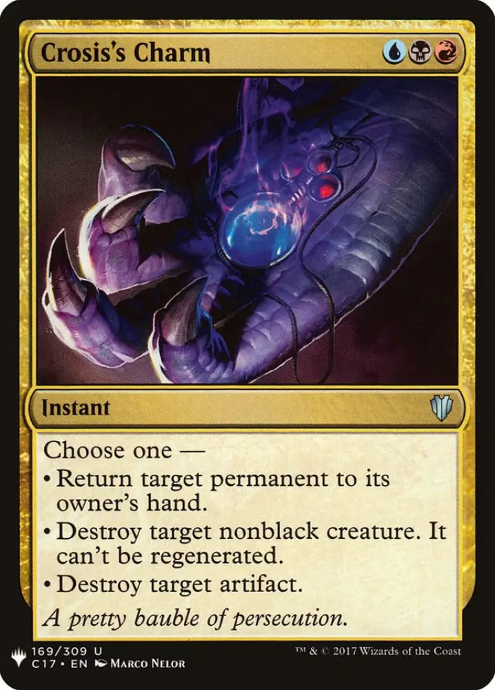 Crosis’s Charm [Mystery Booster] - MTG Single