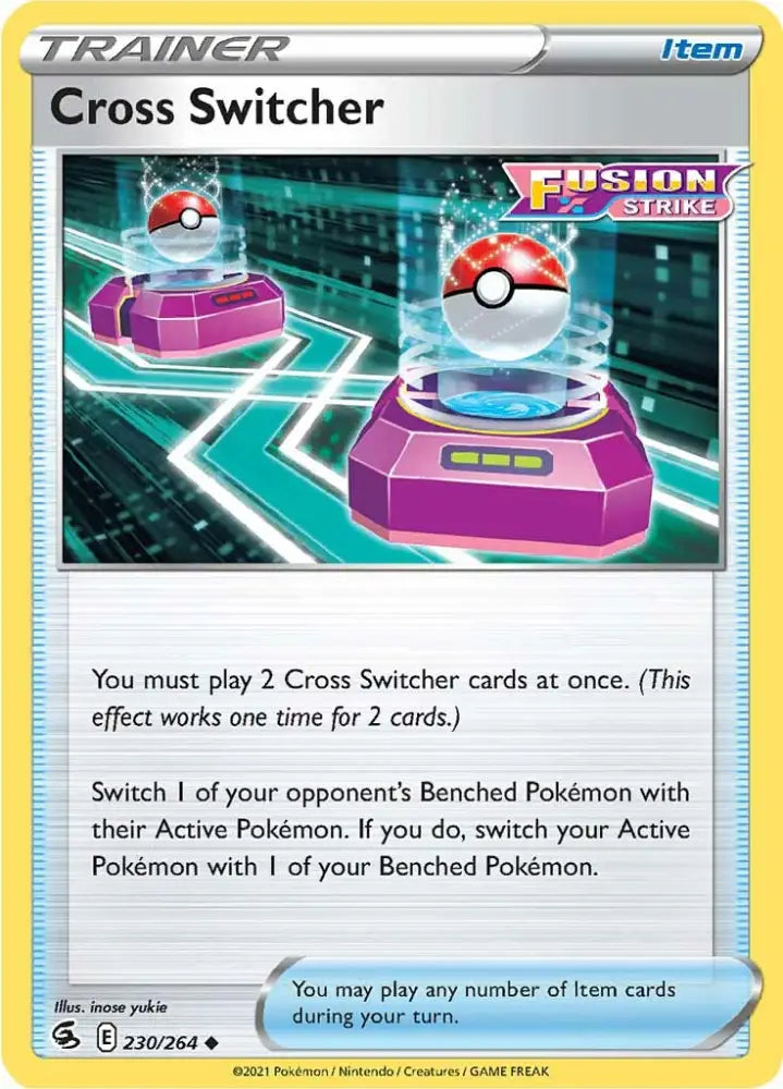 Cross Switcher (230/264) [Sword & Shield: Fusion Strike] - Pokemon Single
