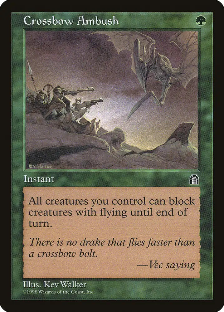 Crossbow Ambush [Stronghold] - MTG Single