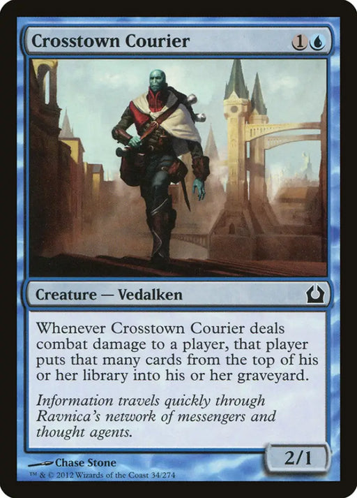 Crosstown Courier [Return to Ravnica] - MTG Single