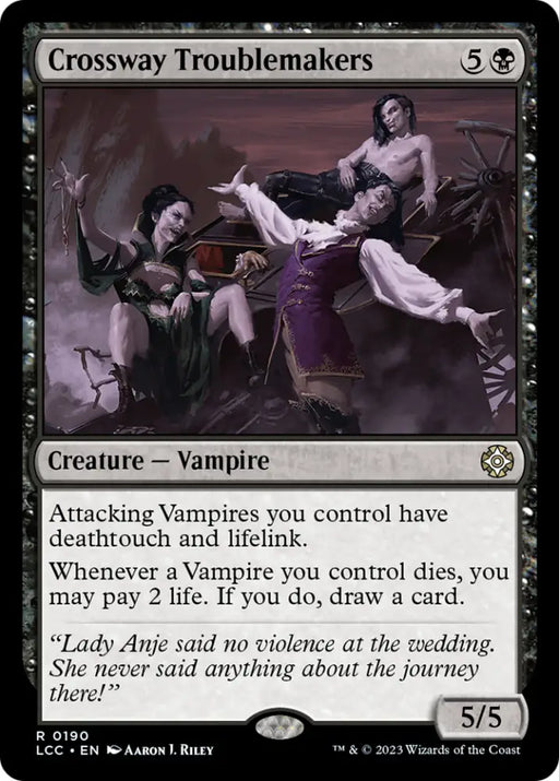 Crossway Troublemakers [The Lost Caverns of Ixalan Commander] - MTG Single