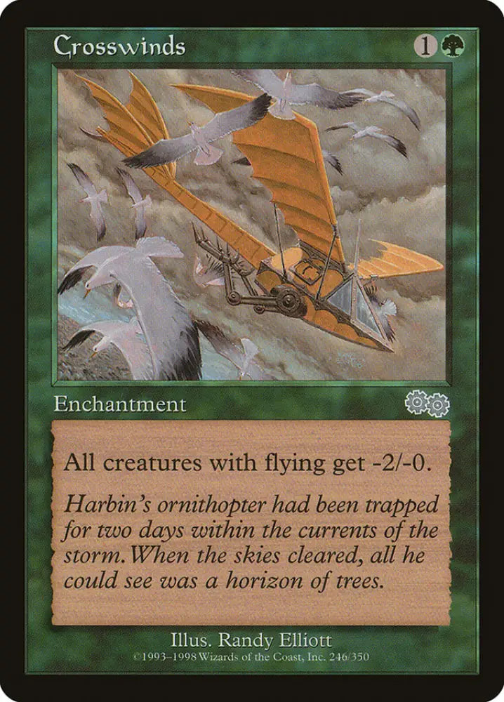 Crosswinds [Urza’s Saga] - MTG Single
