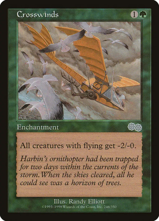 Crosswinds [Urza’s Saga] - MTG Single