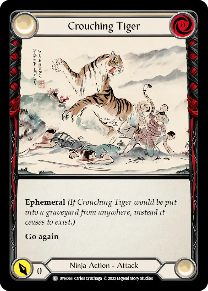 Crouching Tiger [Dynasty] - Flesh And Blood Single