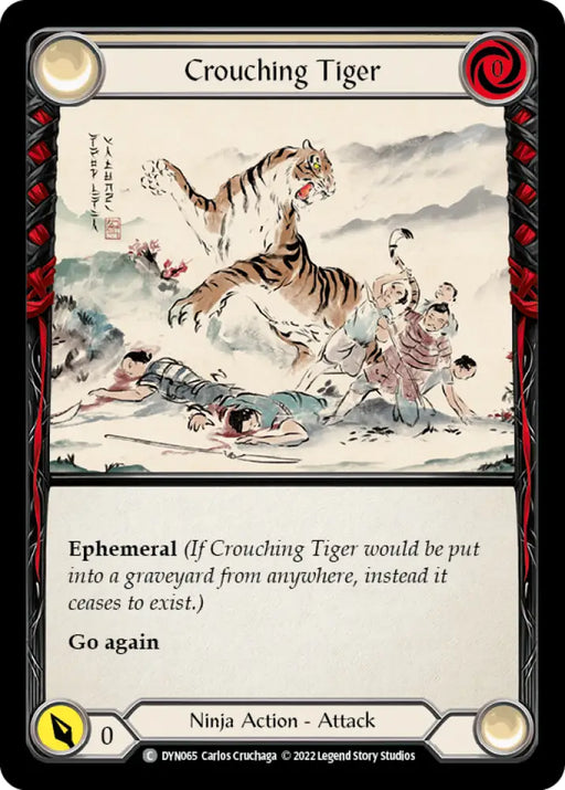 Crouching Tiger [Dynasty] - Flesh And Blood Single