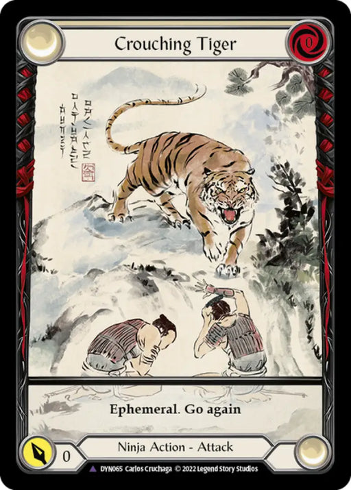 Crouching Tiger (Marvel) [Dynasty] Cold Foil - Flesh And Blood Single