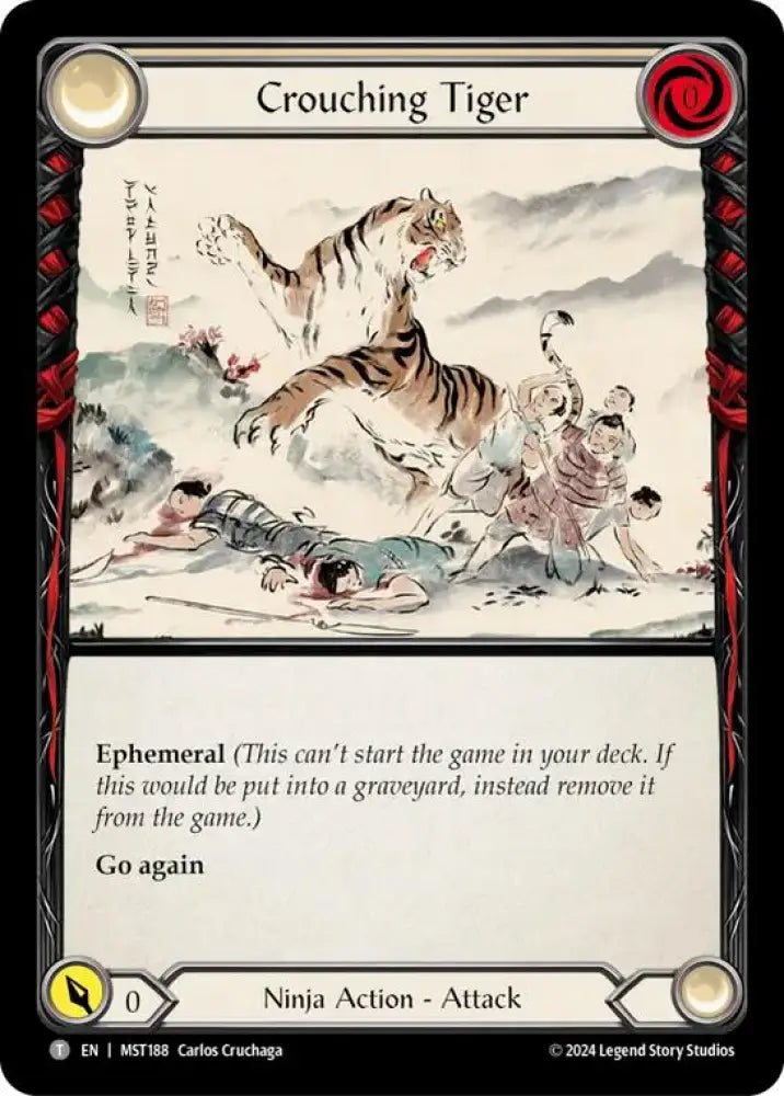 Crouching Tiger [Part the Mistveil] - Flesh And Blood Single