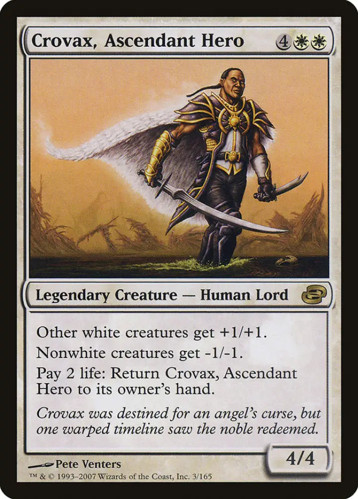 Crovax Ascendant Hero [Planar Chaos] - MTG Single