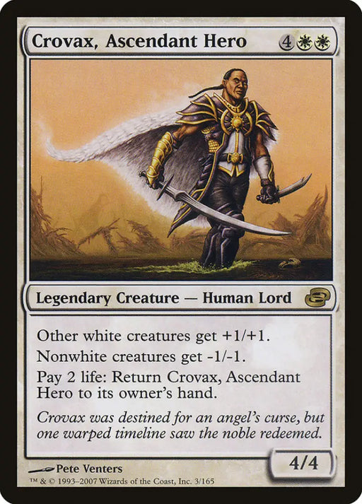 Crovax Ascendant Hero [Planar Chaos] - MTG Single