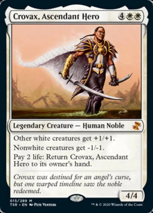 Crovax Ascendant Hero [Time Spiral Remastered] - MTG Single