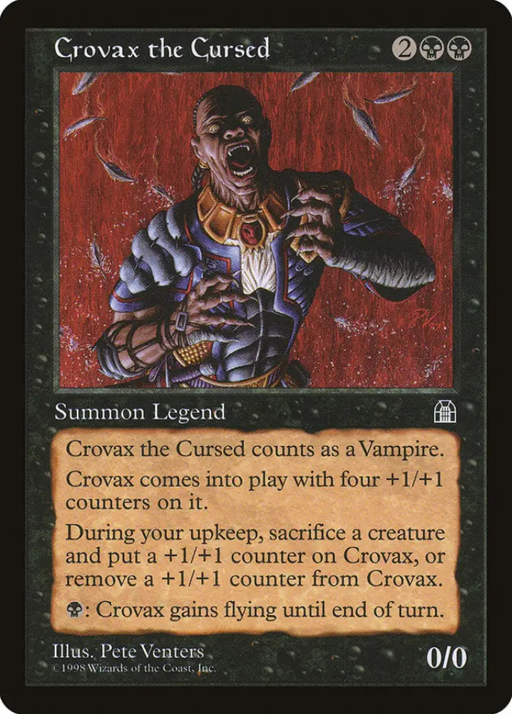 Crovax the Cursed [Stronghold] - MTG Single