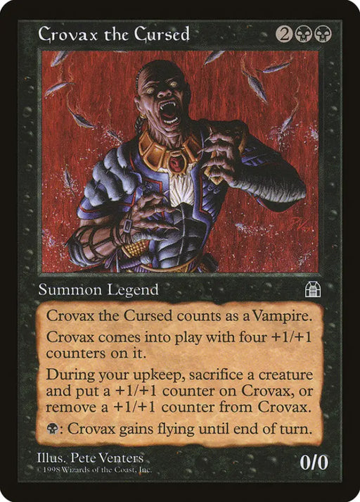 Crovax the Cursed [Stronghold] - MTG Single
