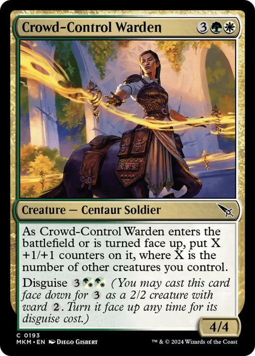 Crowd-Control Warden [Murders at Karlov Manor] - MTG Single