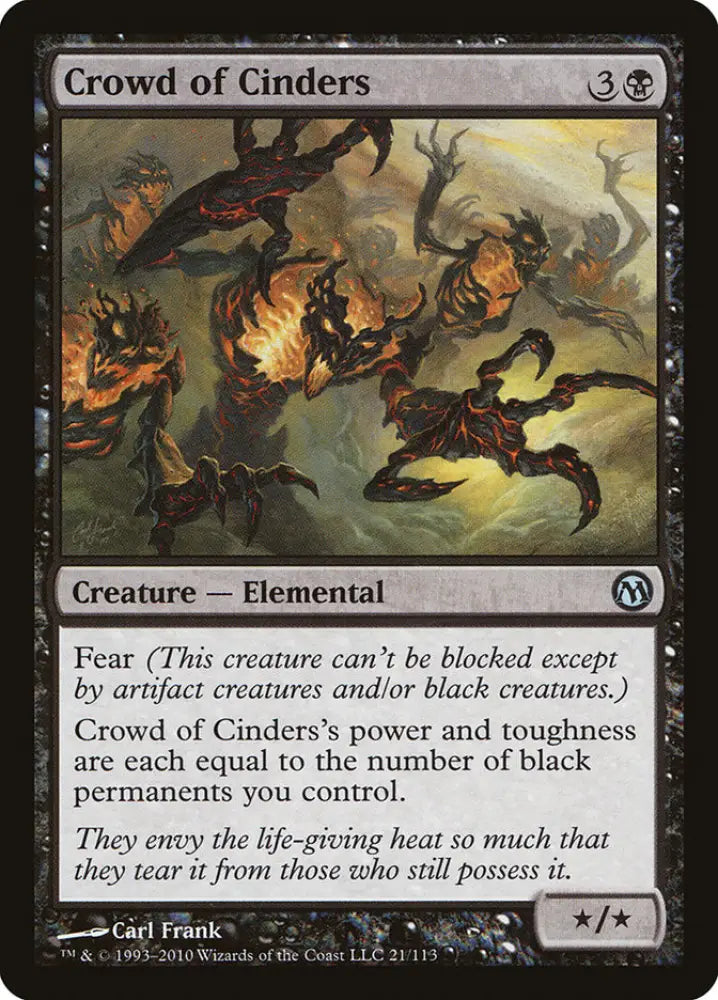 Crowd of Cinders [Duels of the Planeswalkers] - MTG Single
