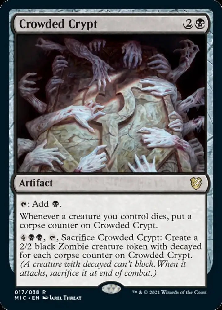 Crowded Crypt [Innistrad: Midnight Hunt Commander] - MTG Single