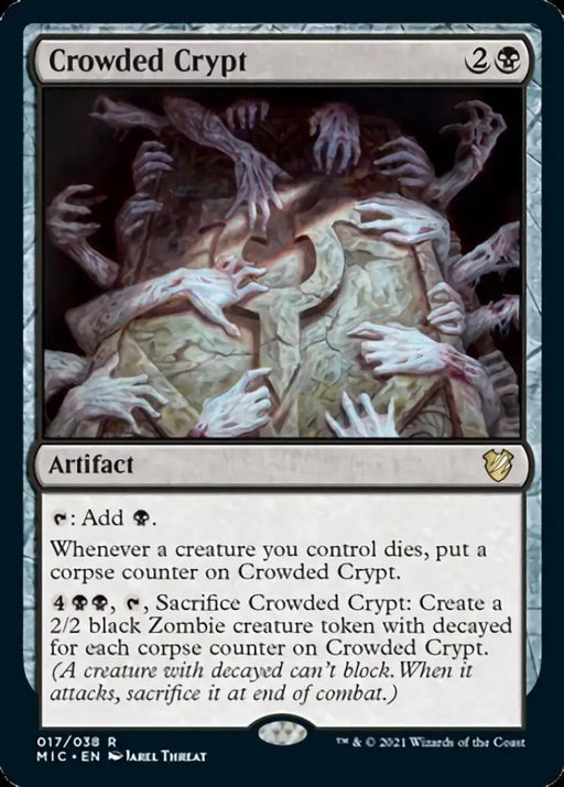 Crowded Crypt [Innistrad: Midnight Hunt Commander] - MTG Single