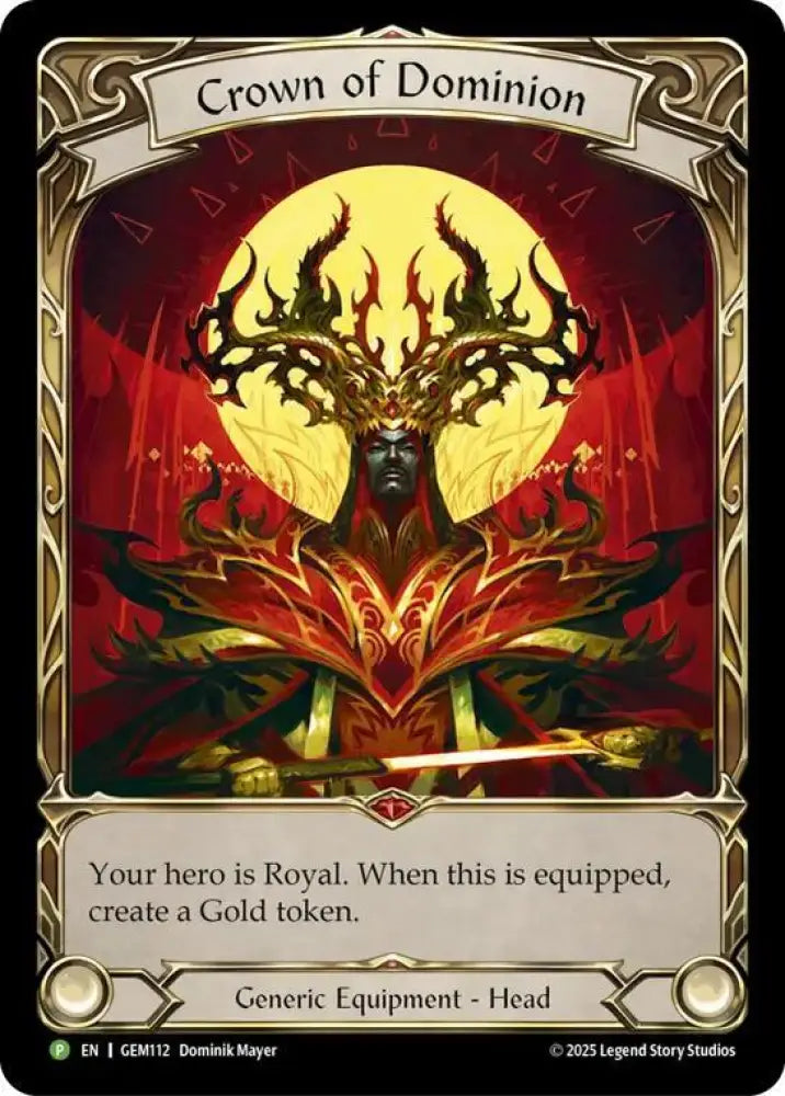 Crown of Dominion (Golden) (GEM112) [GEM Pack 4]