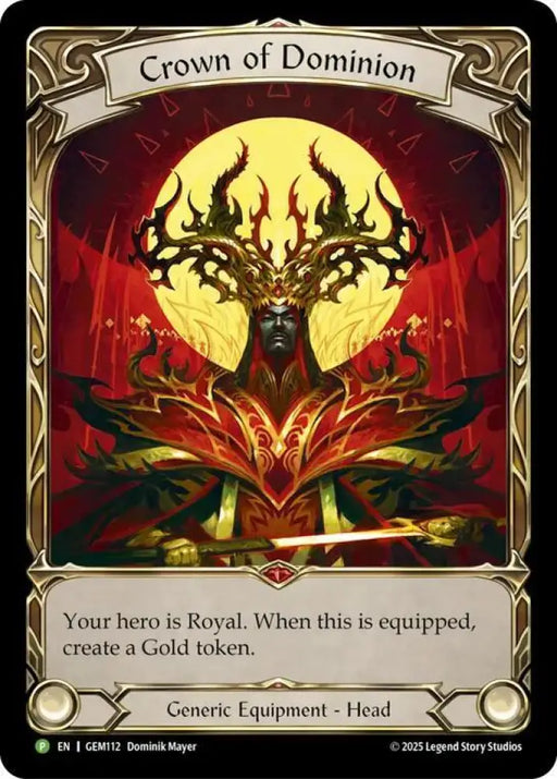 Crown of Dominion (Golden) (GEM112) [GEM Pack 4]