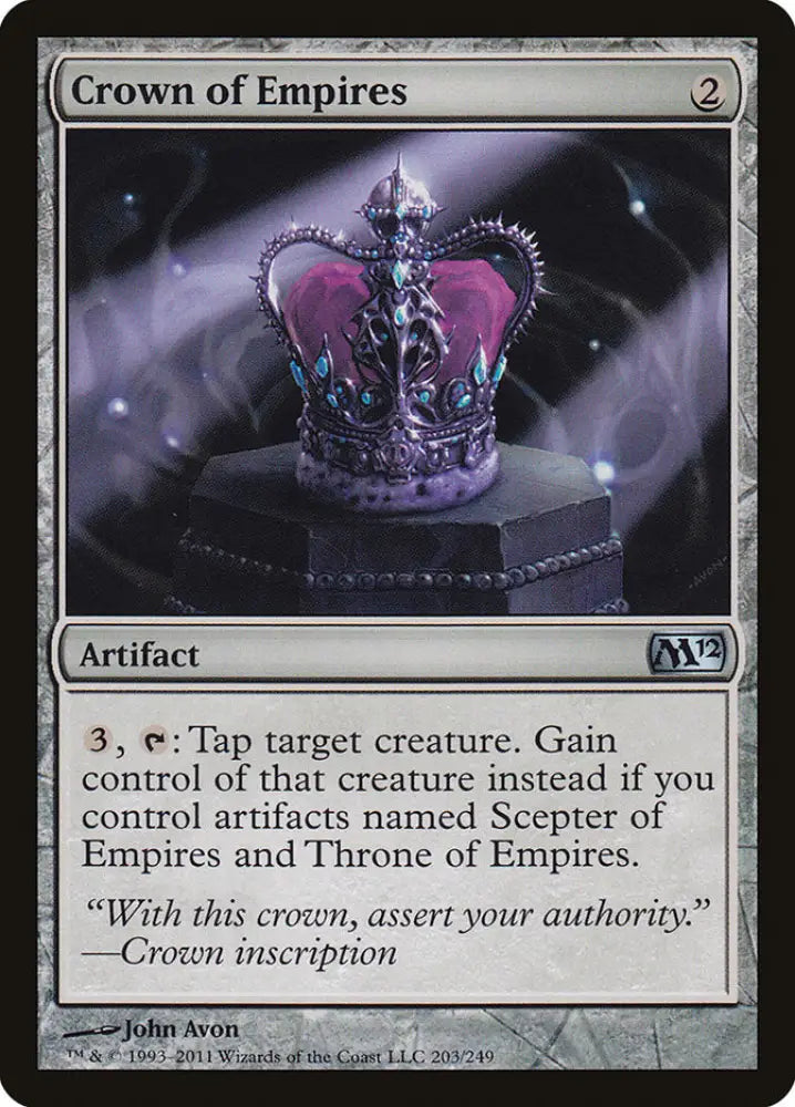 Crown of Empires [Magic 2012] - MTG Single