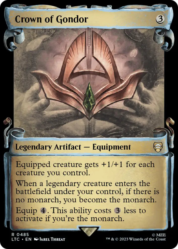 Crown of Gondor [The Lord of the Rings: Tales of Middle-Earth Commander Showcase Scrolls] - MTG Single