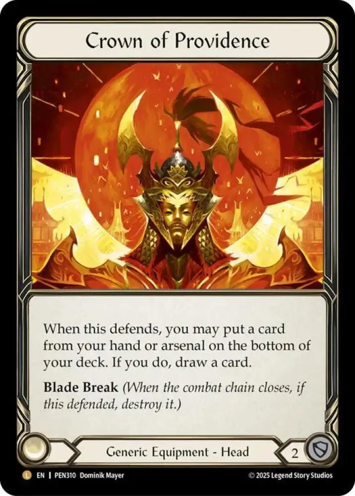 Crown of Providence (PEN310) [Compendium of Rathe]